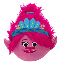 Dreamworks Trolls 3 Poppy Travel Cloud Pillow 11 Inches