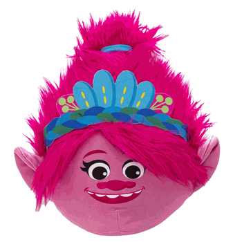 Dreamworks Trolls 3 Poppy Travel Cloud Pillow 11 Inches