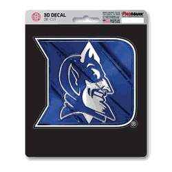 Duke Blue Devils 3D Decal Sticker