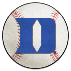 Duke Blue Devils Baseball Rug - 27in. Diameter, D Logo