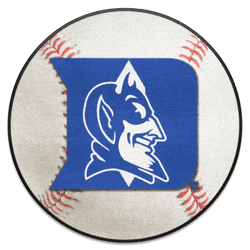 Duke Blue Devils Baseball Rug - 27in. Diameter, Devil Logo