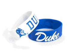 Duke Blue Devils Bracelets 2 Pack Wide