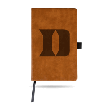 Duke Blue Devils Brown Laser Engraved Small Notepad