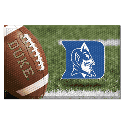 Duke Blue Devils Rubber Scraper Door Mat
