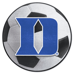 Duke Blue Devils Soccer Ball Rug - 27in. Diameter, D Logo