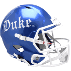 Duke Blue Devils Speed Full Size Replica Football Helmet Gothic