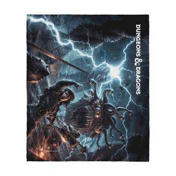 Dungeons & Dragons Epic Vision Beholder Battle Silk Touch Throw Blanket 50x60 inches