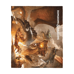 Dungeons & Dragons Epic Vision Tiamat Silk Touch Throw Blanket 50x60 inches