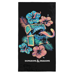 Dungeons & Dragons Tropical Mimic Microfiber Beach Towel 30x60 inches
