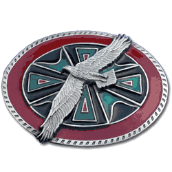 Eagle Belt Buckle Enameled Belt Buckle