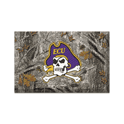East Carolina Camo Rubber Scraper Door Mat