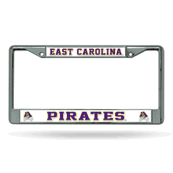 East Carolina Pirates Chrome Frames