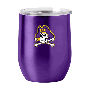 East Carolina Pirates 16oz Gameday Stainless Curved Beverage