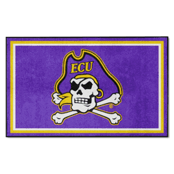 East Carolina Pirates 4ft. x 6ft. Plush Area Rug