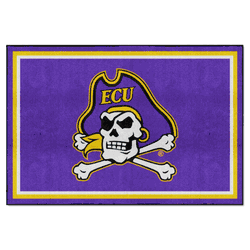 East Carolina Pirates 5ft. x 8 ft. Plush Area Rug