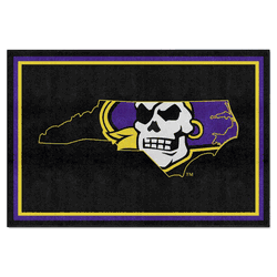 East Carolina Pirates 5ft. x 8 ft. Plush Area Rug