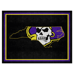 East Carolina Pirates 8ft. x 10 ft. Plush Area Rug