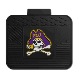 East Carolina Pirates Back Seat Car Utility Mat - 14in. x 17in.