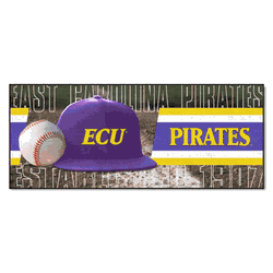 East Carolina Pirates Baseball Runner Rug - 30in. x 72in.