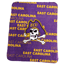 East Carolina Pirates Classic Throw