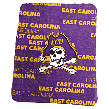 East Carolina Pirates Classic Throw