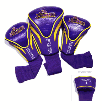 East Carolina Pirates Club 3 Piece Contour Headcover Set