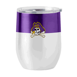 East Carolina Pirates Colorblock 16oz Stainless Curved Beverage