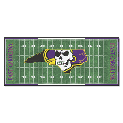 East Carolina Pirates Field Runner Mat - 30in. x 72in.