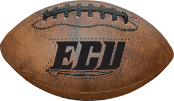 East Carolina Pirates Football - Vintage Throwback - 9 Inches
