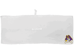 East Carolina Pirates Large Microfiber Towel - 16" x 40" (White)