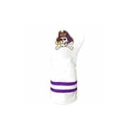 East Carolina Pirates Vintage Driver Headcover (White)