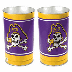 East Carolina Pirates Wastebasket 15 Inch