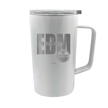 Edmonton Oilers 18oz Hustle Travel Mug