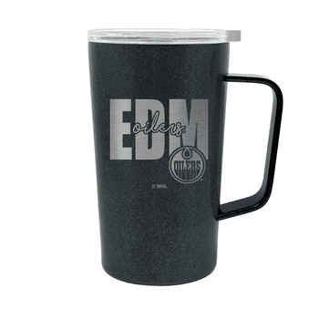 Edmonton Oilers 18oz Onyx Hustle Travel Mug