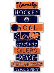 Edmonton Oilers Celebrations Stack 24" Sign