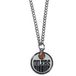 Edmonton Oilers Chain Necklace with Small Charm