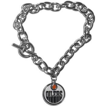 Edmonton Oilers Charm Chain Bracelet