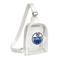 Edmonton Oilers Clear Mini Sling Stadium Bag