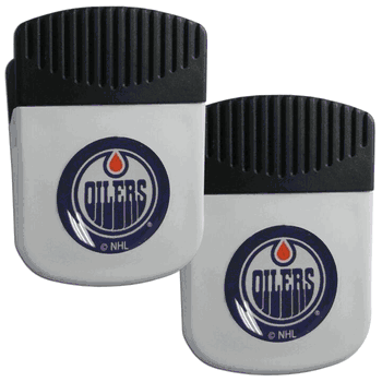 Edmonton Oilers Clip Magnet with Bottle Opener, 2 pack