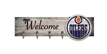 Edmonton Oilers Coat Hanger 6x24