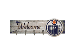 Edmonton Oilers Coat Hanger 6x24