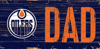 Edmonton Oilers DAD 6x12 Sign