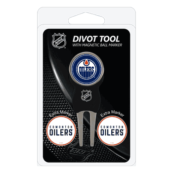 Edmonton Oilers Divot Tool Pack - Signature tool w/ 3 markers