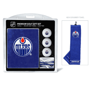 Edmonton Oilers Embroidered Towel Gift Set