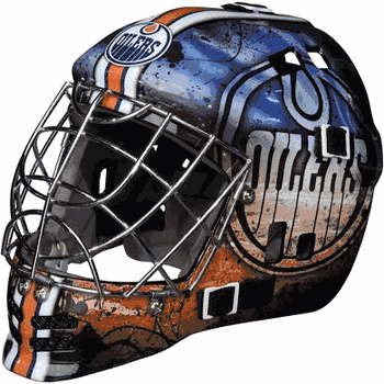 Edmonton Oilers GFM 1500: NHL Team Goalie Face Masks