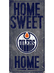 Edmonton Oilers Home Home Sweet Home 6x12