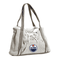 Edmonton Oilers Hoodie Purse Grey