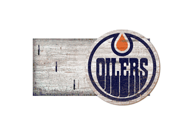 Edmonton Oilers Key Holder 6x12