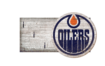 Edmonton Oilers Key Holder 6x12