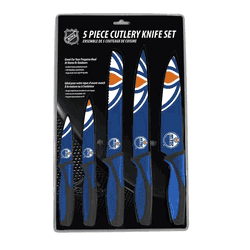 Edmonton Oilers Knife Set - Kitchen - 5 Pack